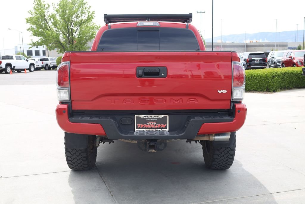Used 2022 Barcelona Red Metallic Toyota TRD Off Road image 5