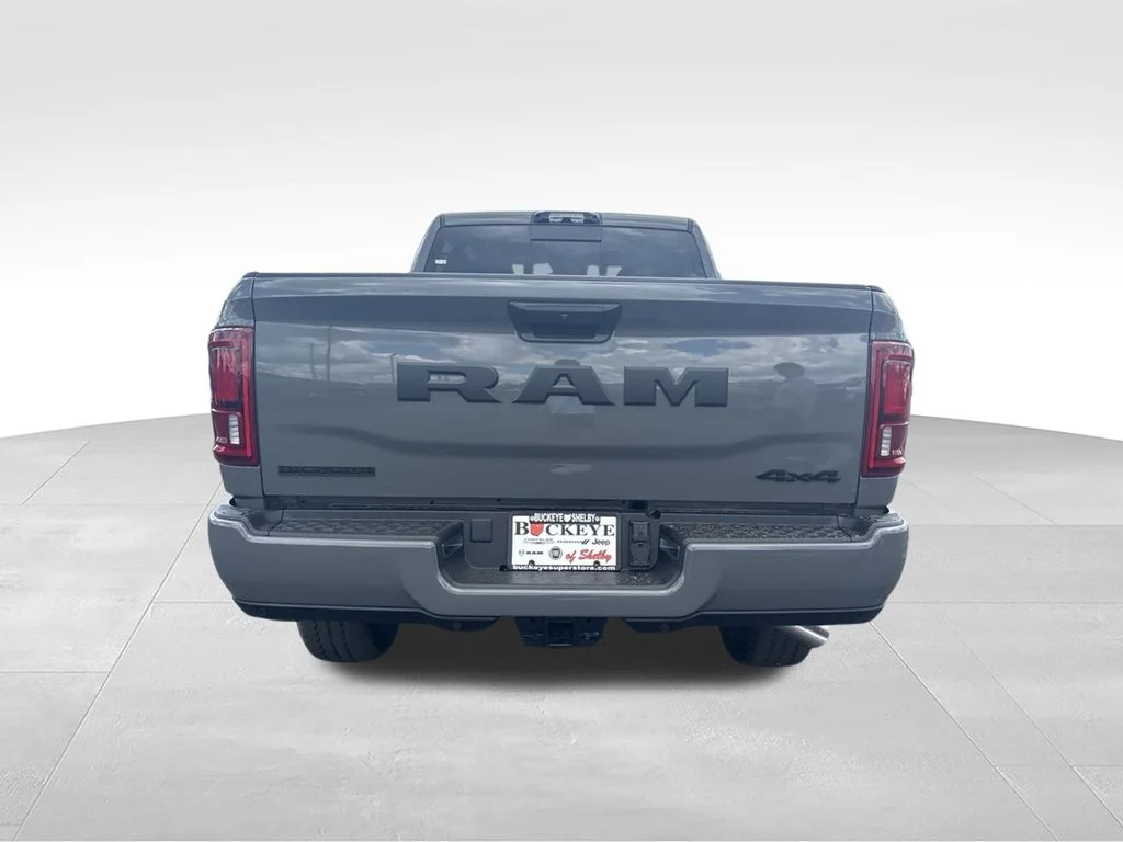 New 2026 Ceramic Gray Clear-Coat Exterior Paint RAM BIG HORN image 4