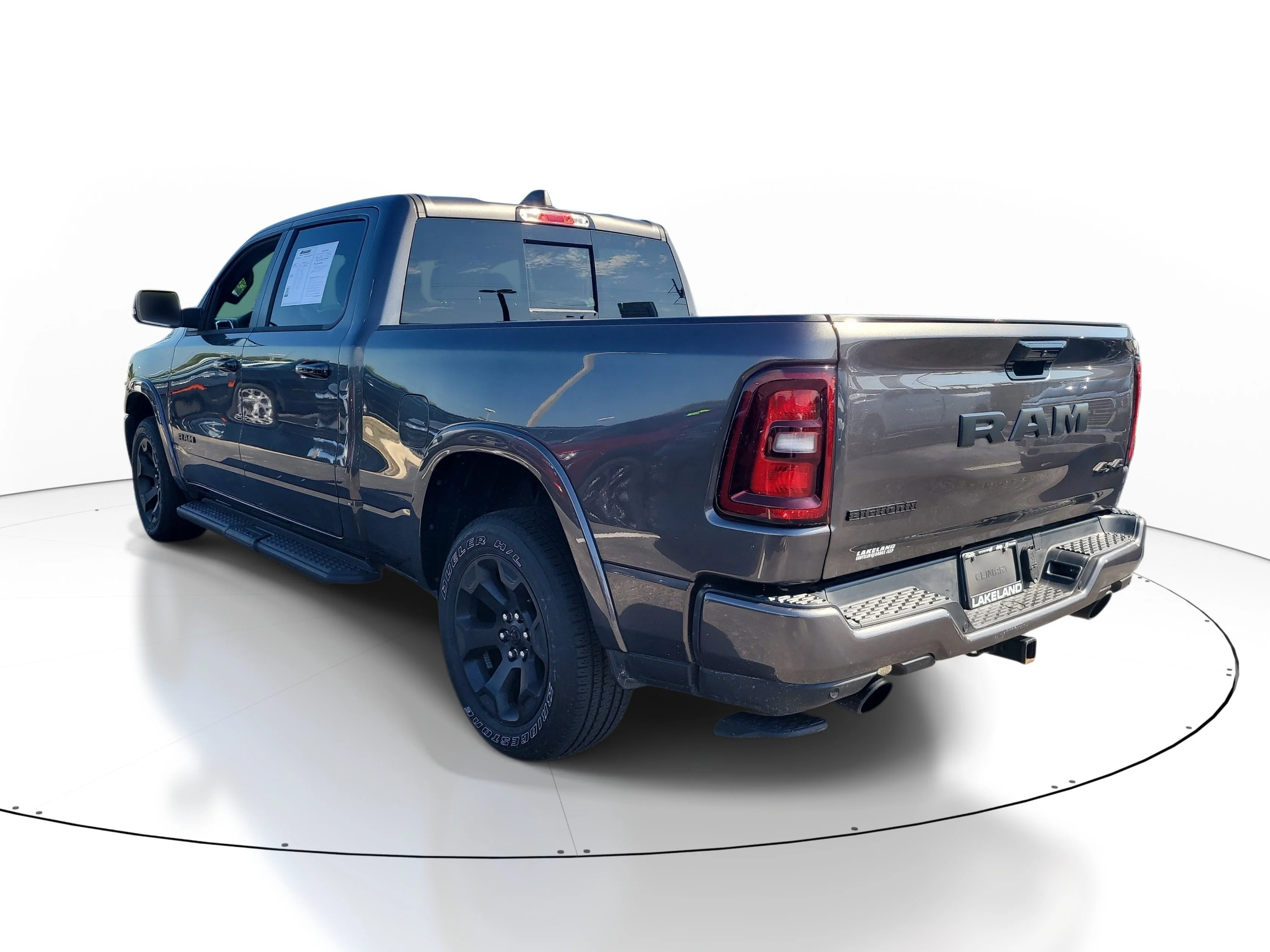 Used 2025 Granite Crystal Metallic Clearcoat Ram Big Horn image 6