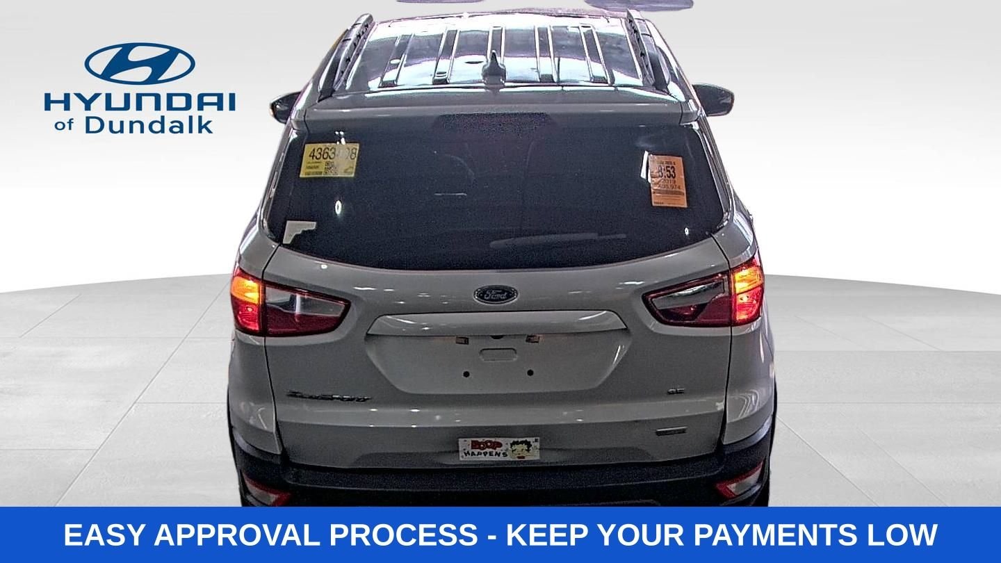 Used 2019 Ford Ecosport SE with VIN MAJ3S2GE3KC296935 for sale in Baltimore, MD