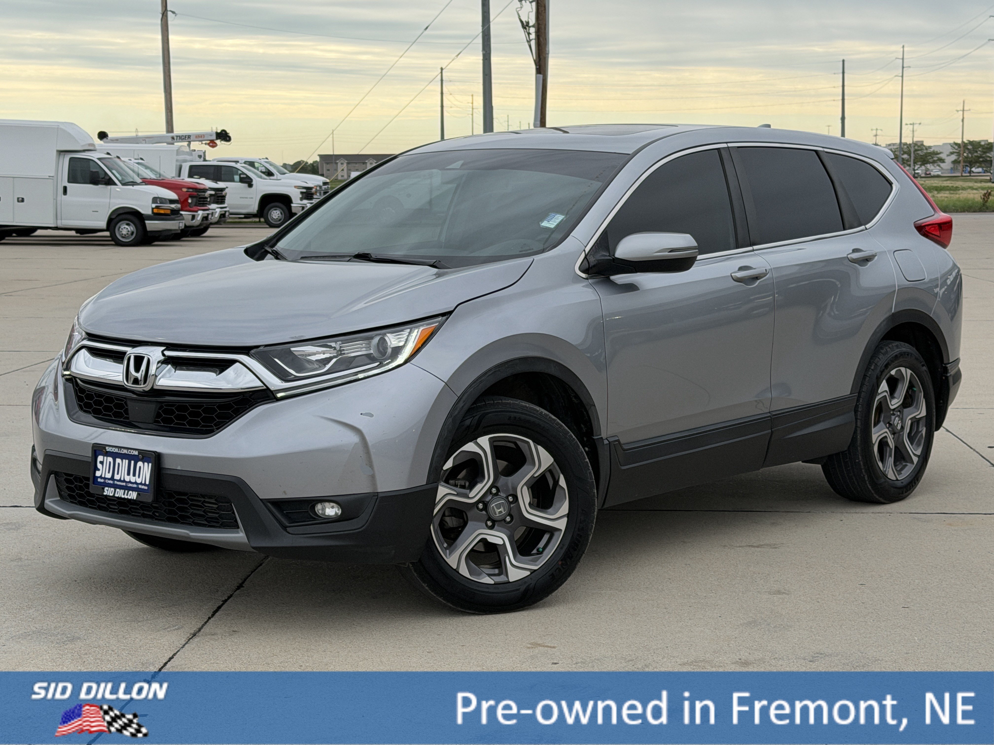 Used 2018 Silver Honda EX image 1