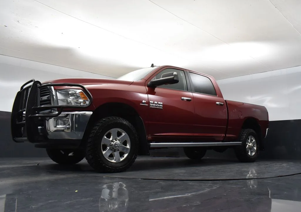 Used 2015 Deep Cherry Red Crystal Ram Big Horn image 9