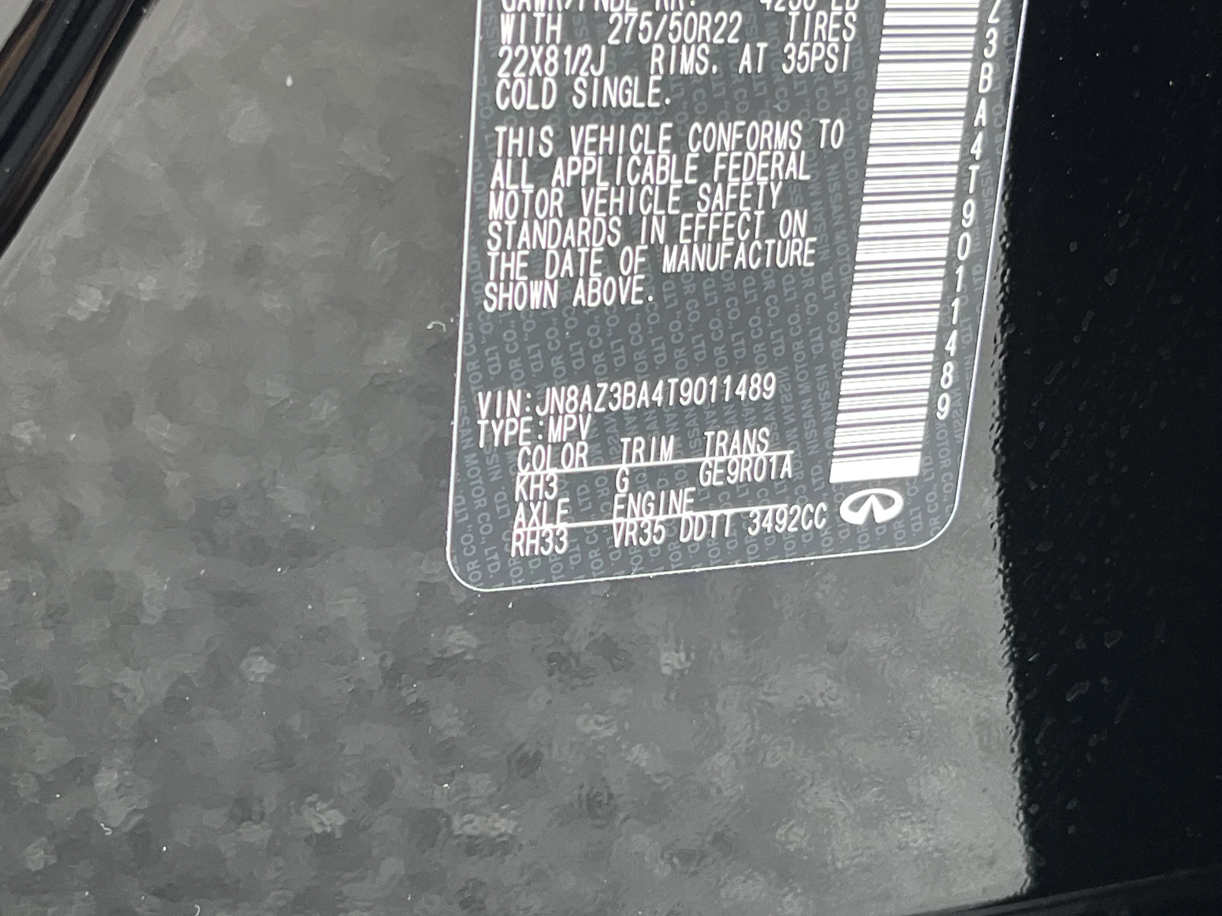 New 2026 Black Obsidian INFINITI LUXE image 26