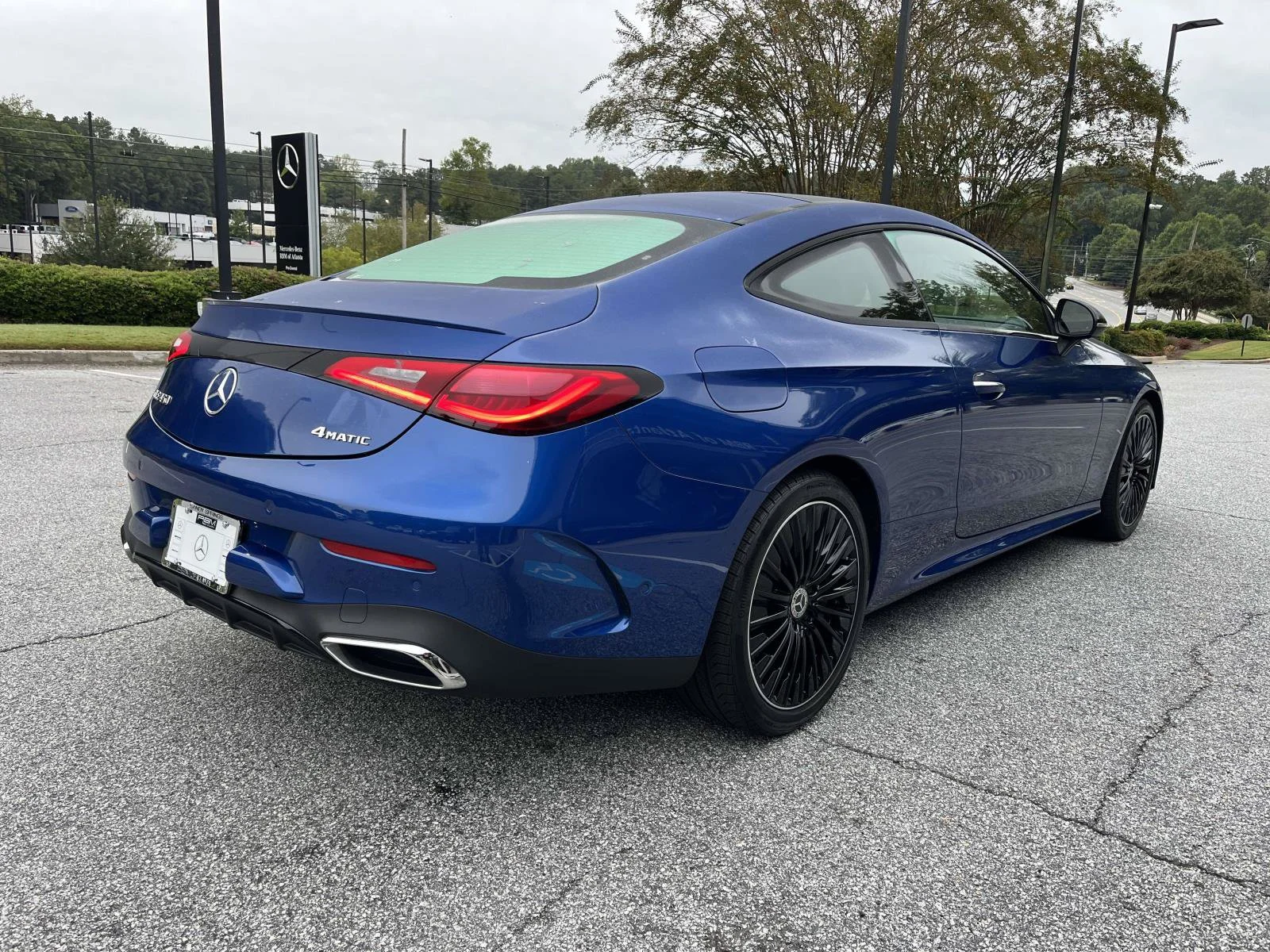 Certified Used 2025 Sterling Blue Metallic Mercedes-Benz CLE 450 4MATIC® Coupe image 7