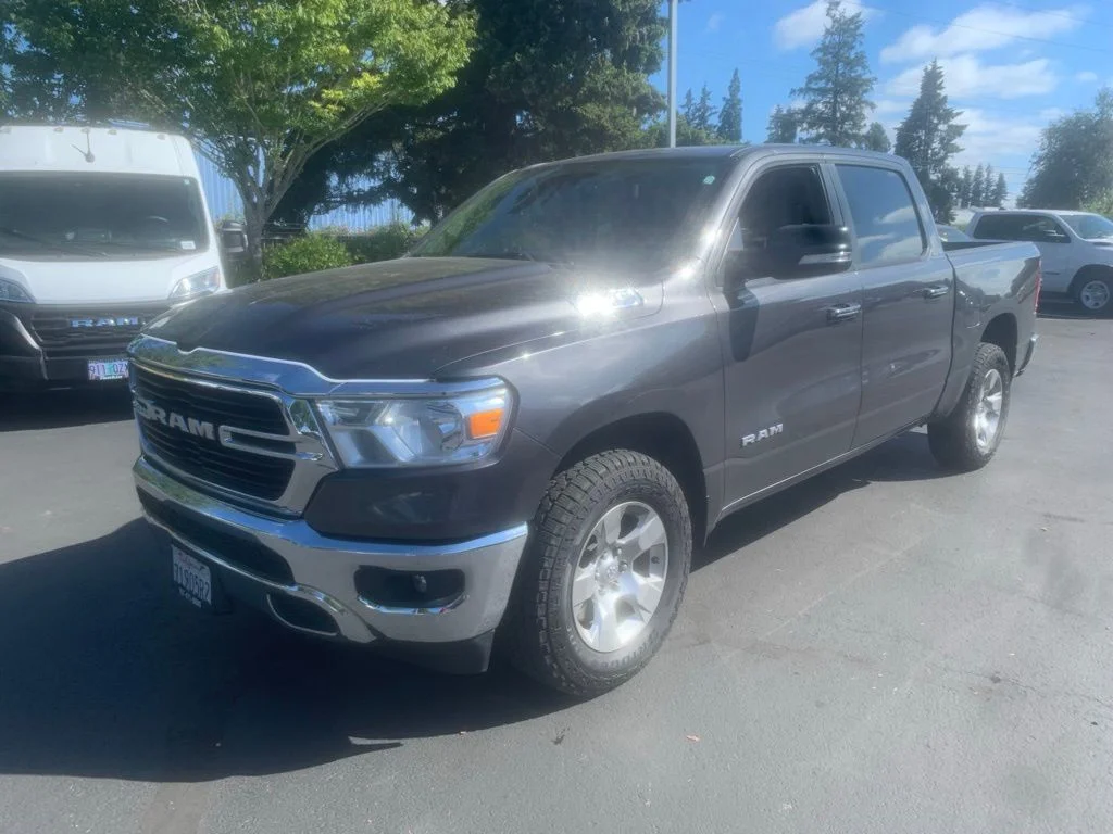 Used 2019 Granite Crystal Metallic Clearcoat Ram Big Horn/Lone Star image 1