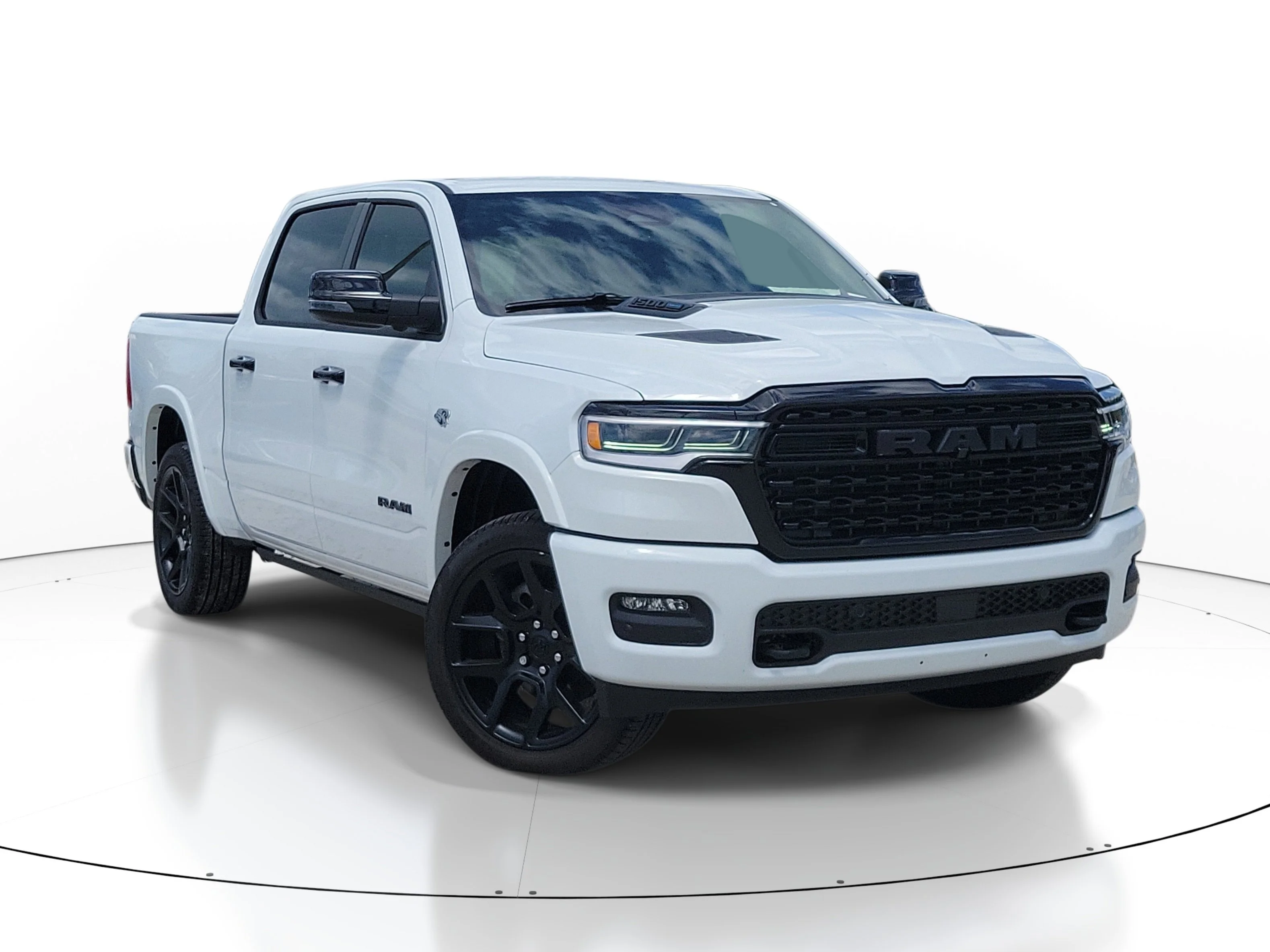 New 2026 Bright White Clearcoat RAM Limited image 1