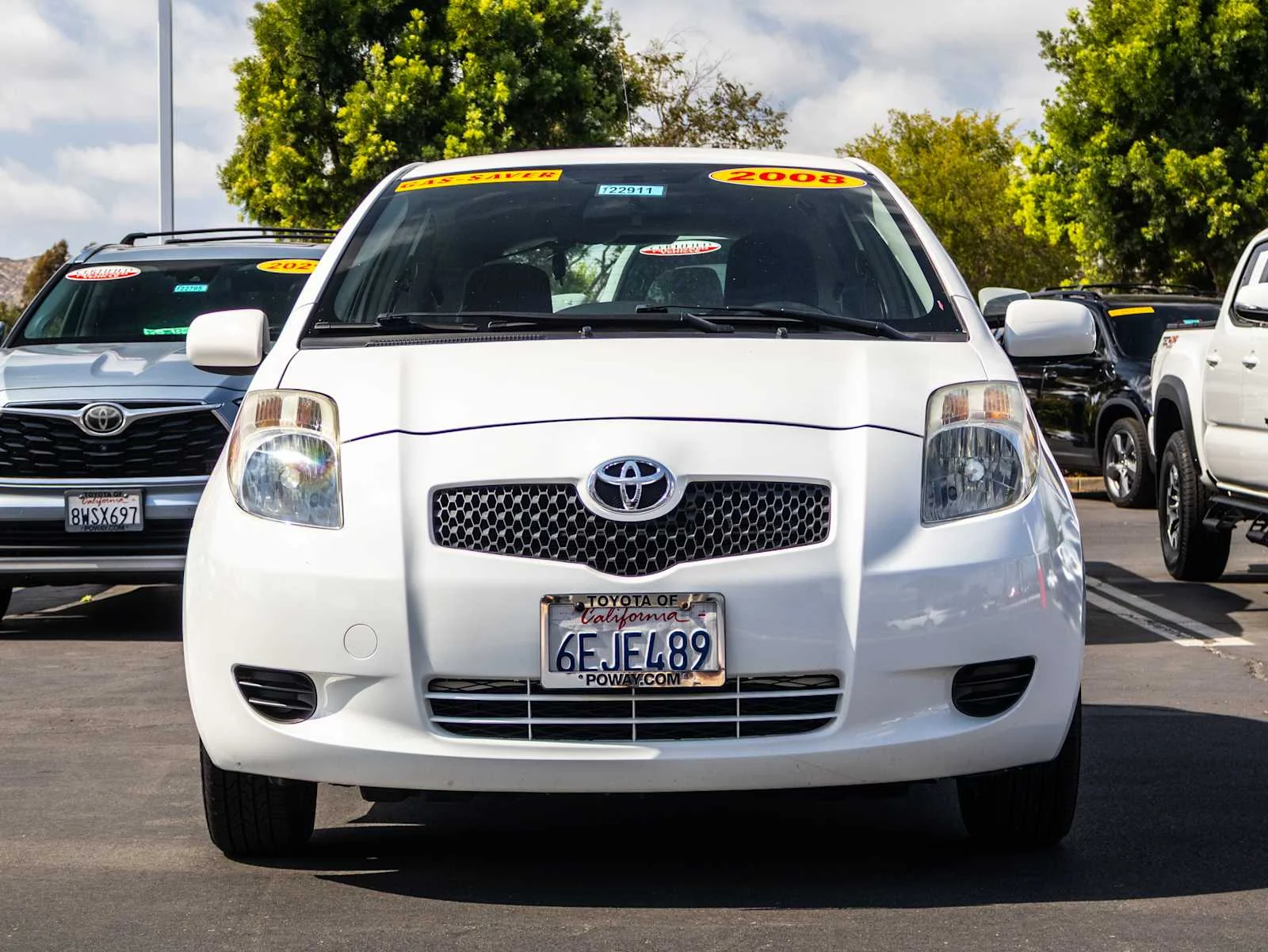 Used 2008 Toyota Yaris Base with VIN JTDJT923485195512 for sale in Poway, CA