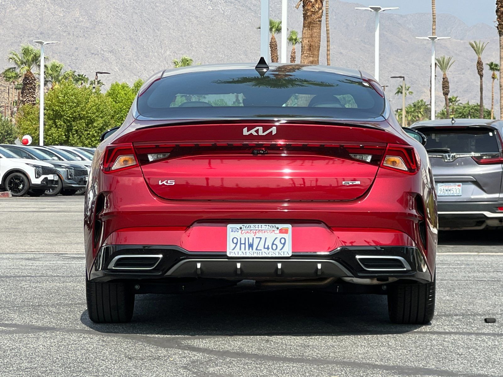 Certified Used 2024 Red Kia GT-Line image 4