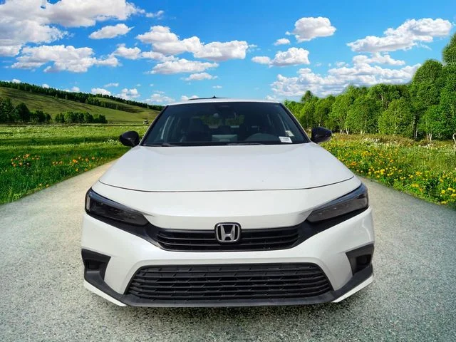 Certified Used 2022 White Honda Sport image 2