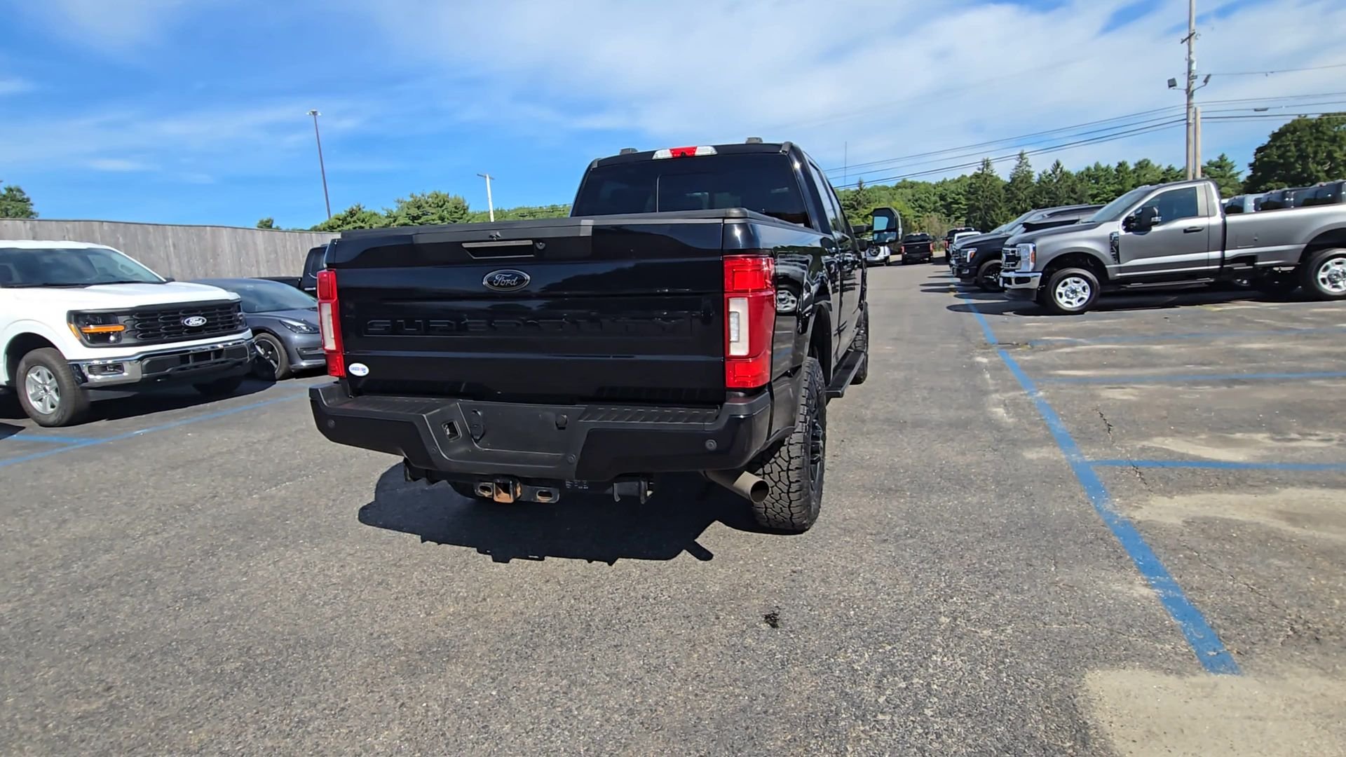 Certified Used 2021 Black Ford Lariat image 18