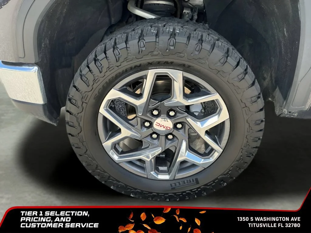 Used 2025 Titanium Rush Metallic GMC SLT image 41