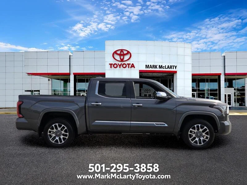 Used 2025 Magnetic Gray Metallic TOYOTA 1794 EDITION HYBRID CREWMAX 5.5