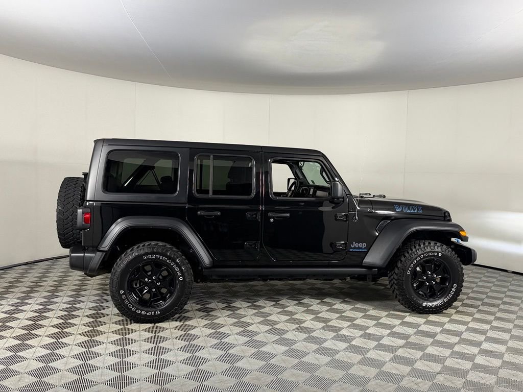 Used 2023 Black Jeep Willys 4xe image 3