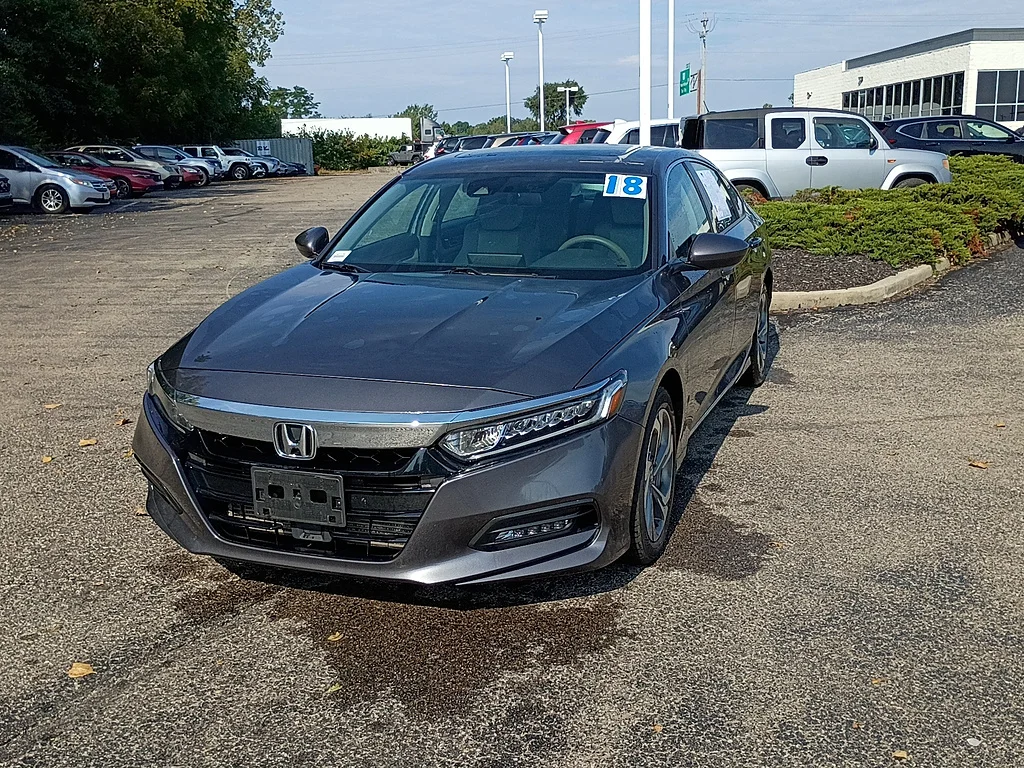 Certified Used 2018 DK. GRAY Honda EX image 7