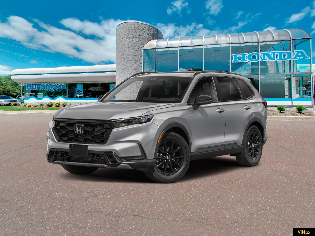 New 2027 Solar Silver Metallic Honda Sport-L AWD image 1