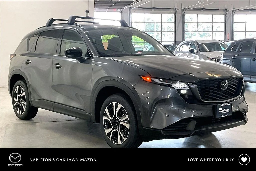 New 2026 Machine Gray Metallic Mazda 2.5 S Preferred AWD image 1