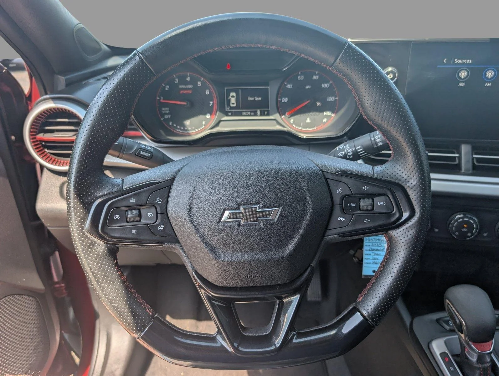 Used 2025 Crimson Metallic Chevrolet 1RS image 20