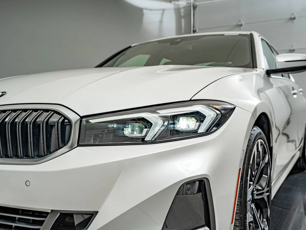 Certified Used 2025 Mineral White Metallic BMW 330i xDrive image 13