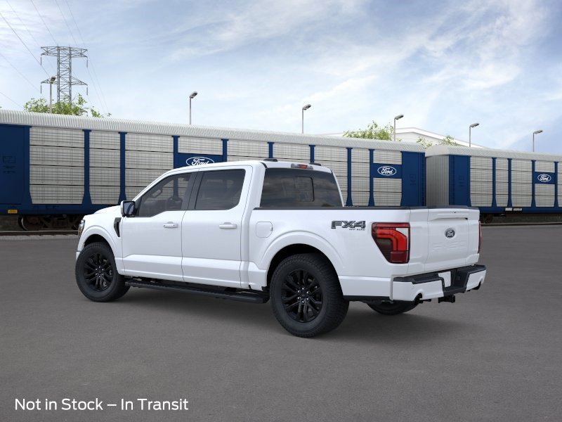 New 2026 Star White Metallic Tri-Coat Ford LARIAT image 4