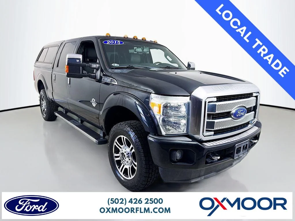 Used 2015 Tuxedo Black Metallic Ford Platinum image 1