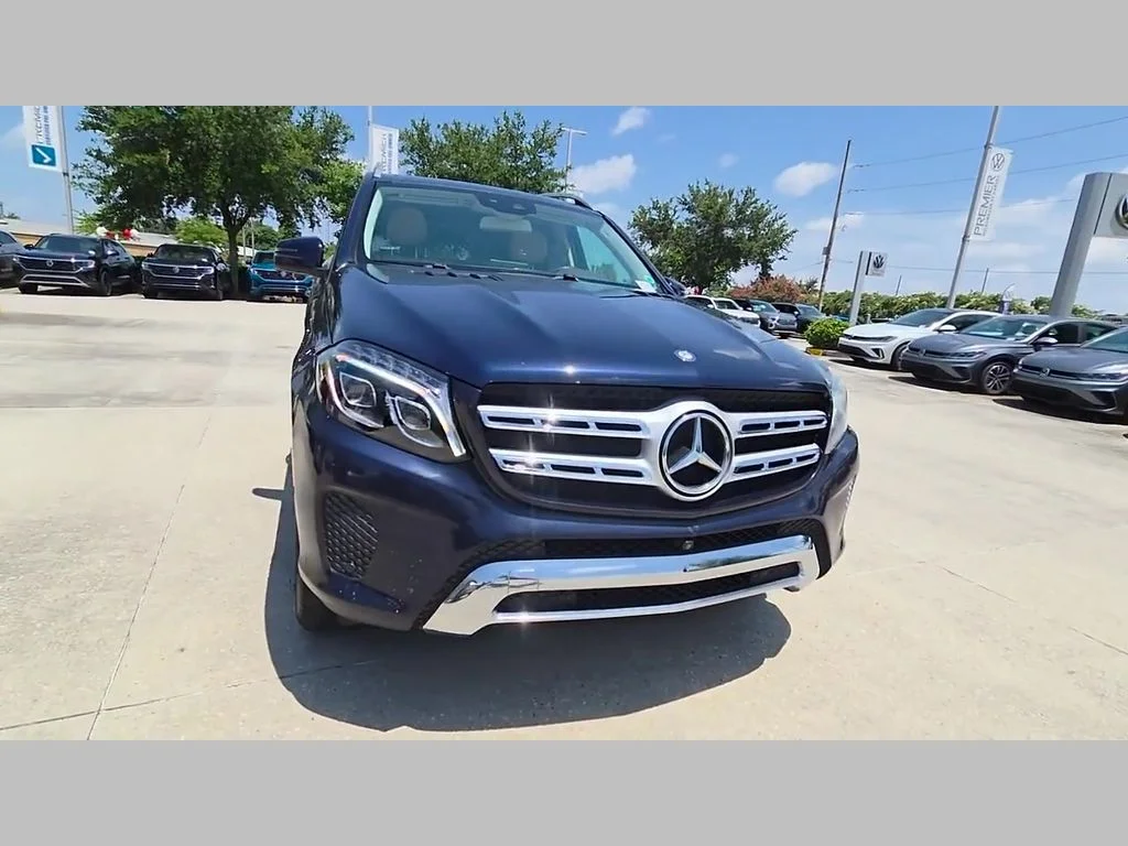 Used 2017 Blue Mercedes-Benz GLS 450 image 54