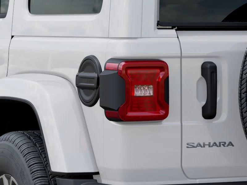 New 2026 Bright White Clear-Coat Exterior Paint Jeep Sahara image 22