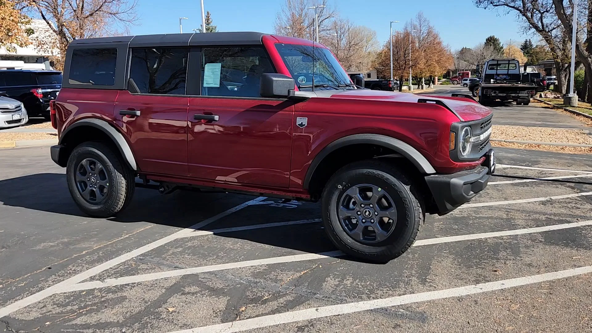 New 2025 Ruby Red Metallic Tinted Clearcoat Ford Big Bend image 12