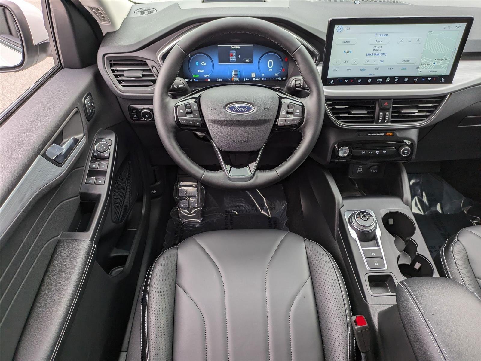 New 2025 Star White Metallic Tri-Coat Ford PHEV image 33