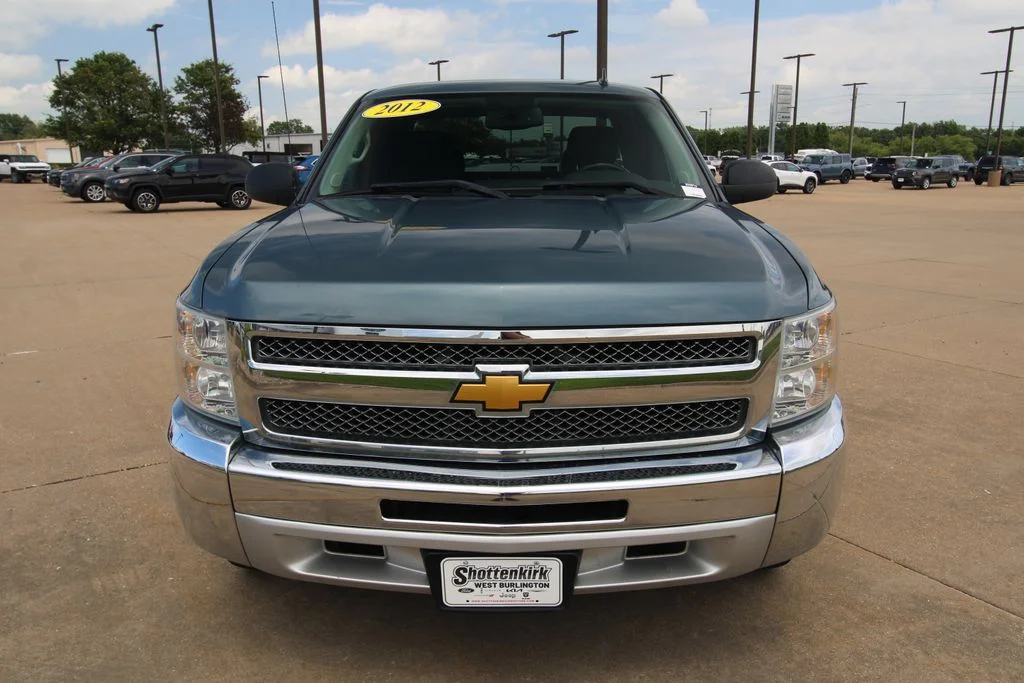 Used 2012 Chevrolet Silverado 1500 LT with VIN 1GCRKSE79CZ297286 for sale in West Burlington, IA