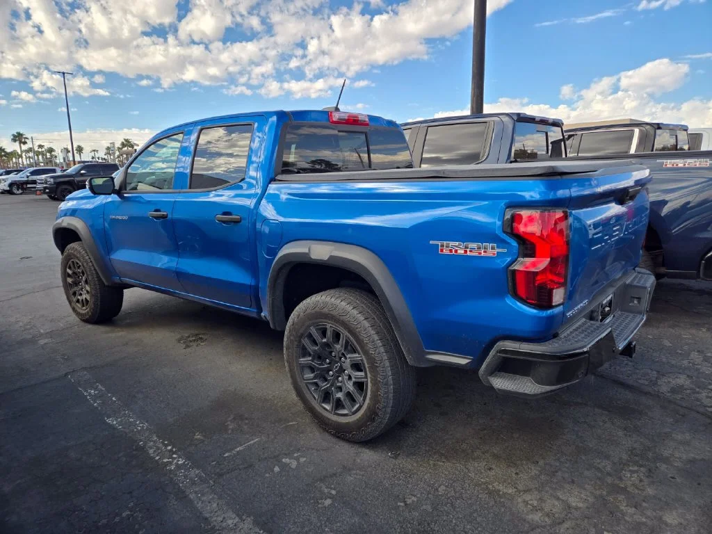 Used 2024 Glacier Blue Metallic Chevrolet Trail Boss image 4
