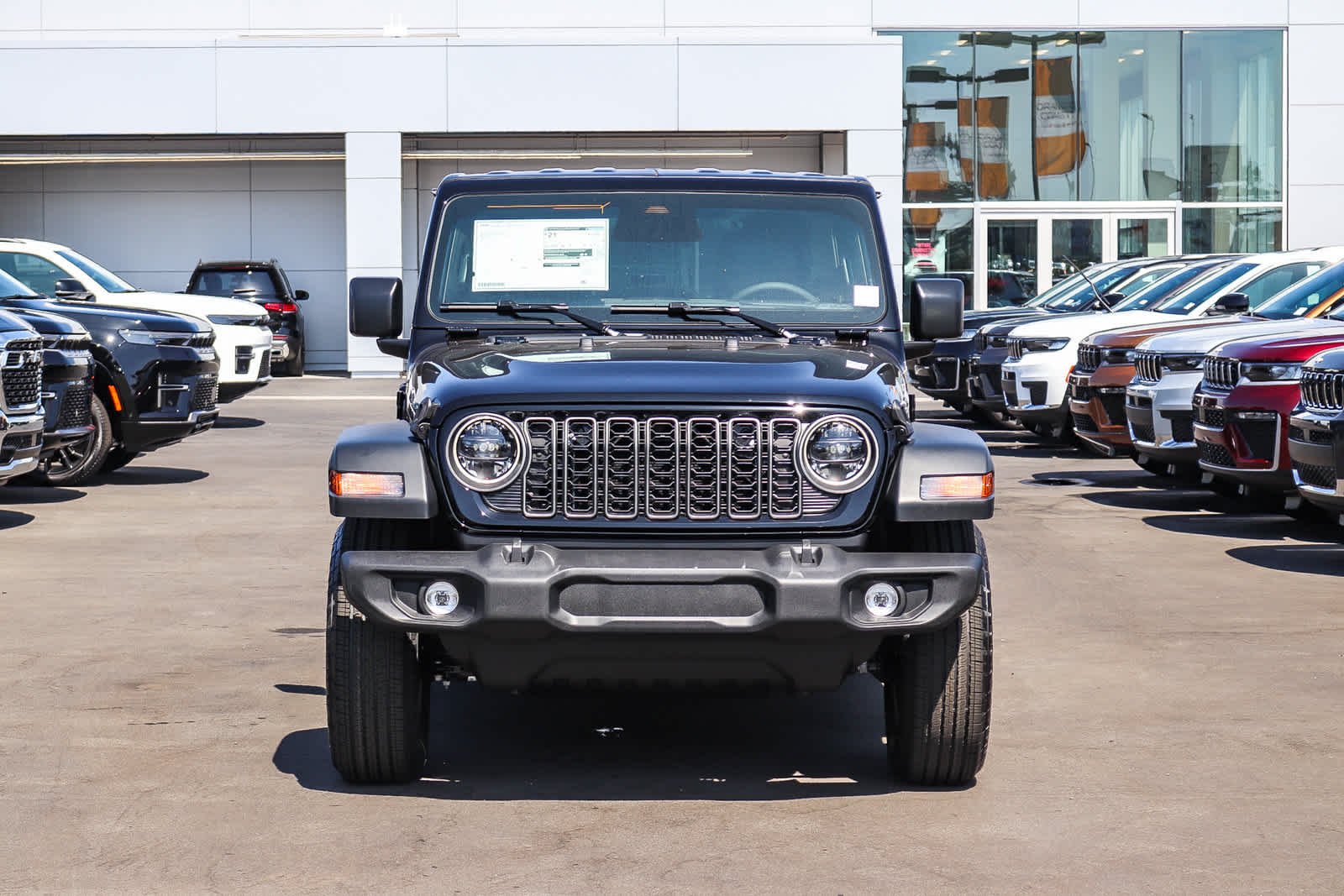 New 2027 Black Clear-Coat Paint Jeep Sport S image 2
