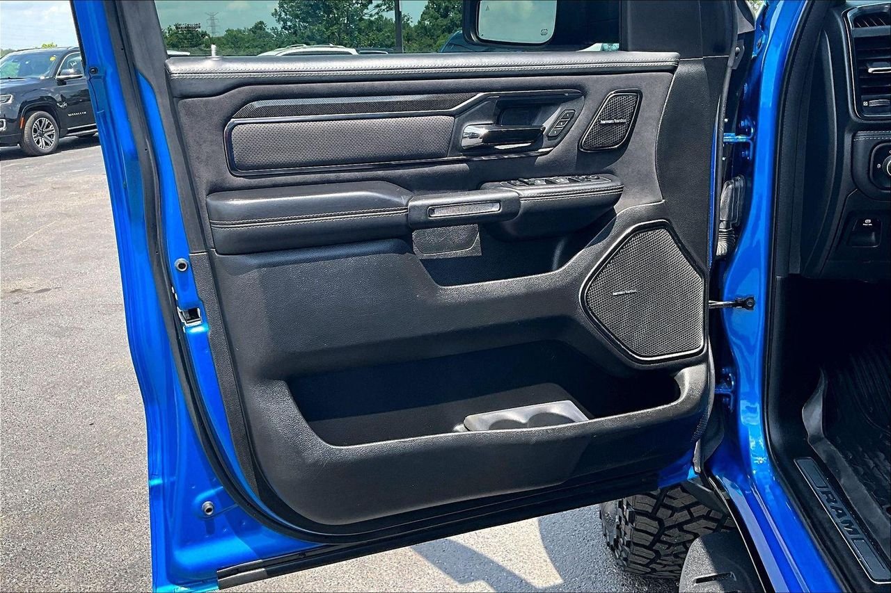 Used 2022 Hydro Blue Pearlcoat RAM TRX Crew Cab 4x4 57