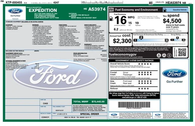Used 2017 Brown Ford King Ranch image 7