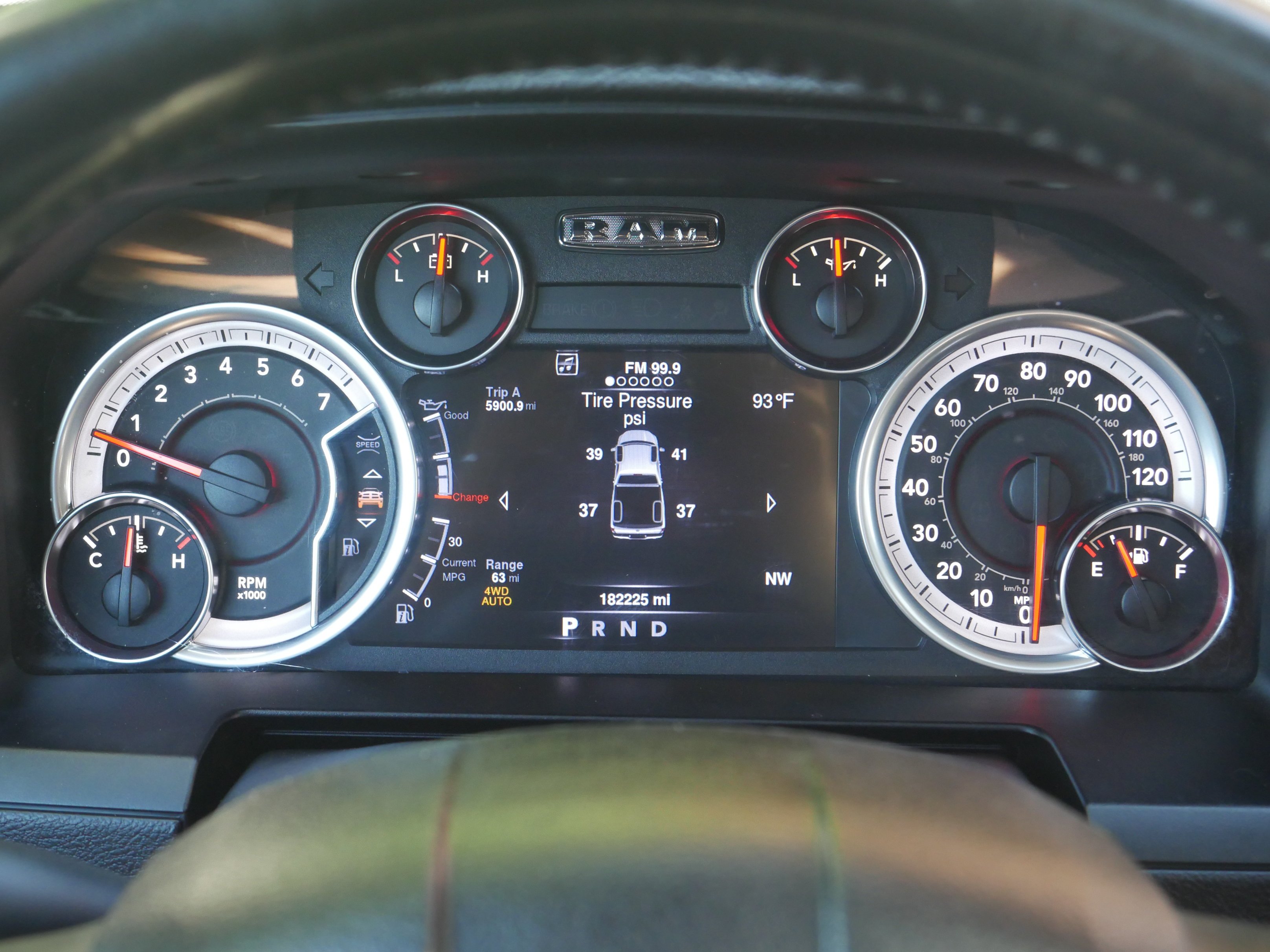Used 2013 Bright Silver Clearcoat Metallic Ram Sport image 8