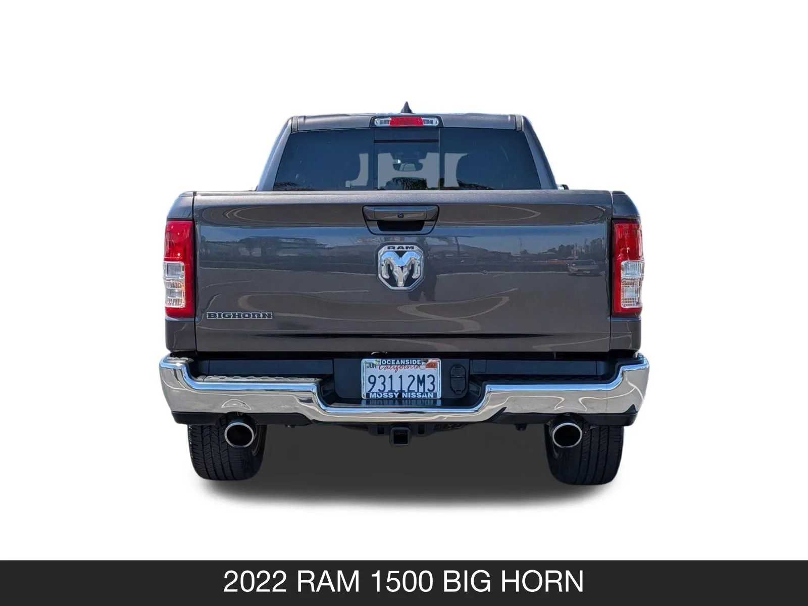 Used 2022 Granite Crystal Metallic Clearcoat Ram Big Horn image 7