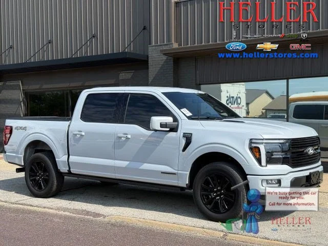Used 2025 Space White Metallic Ford Platinum image 1