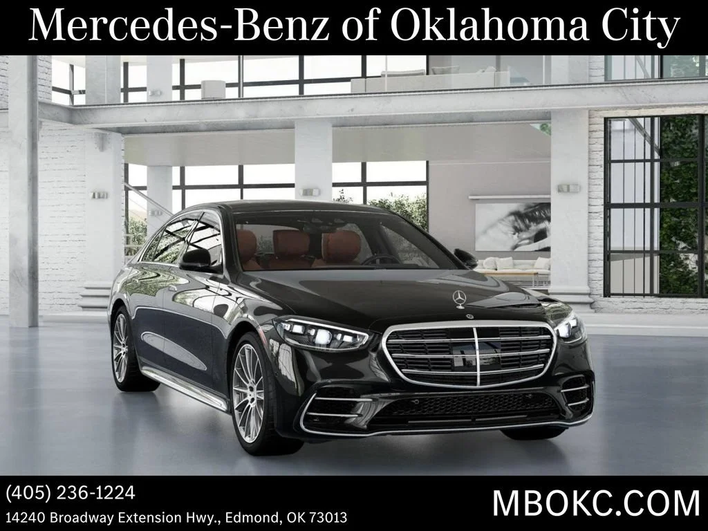 New 2026 Obsidian Black Metallic Mercedes-Benz S 580 image 10