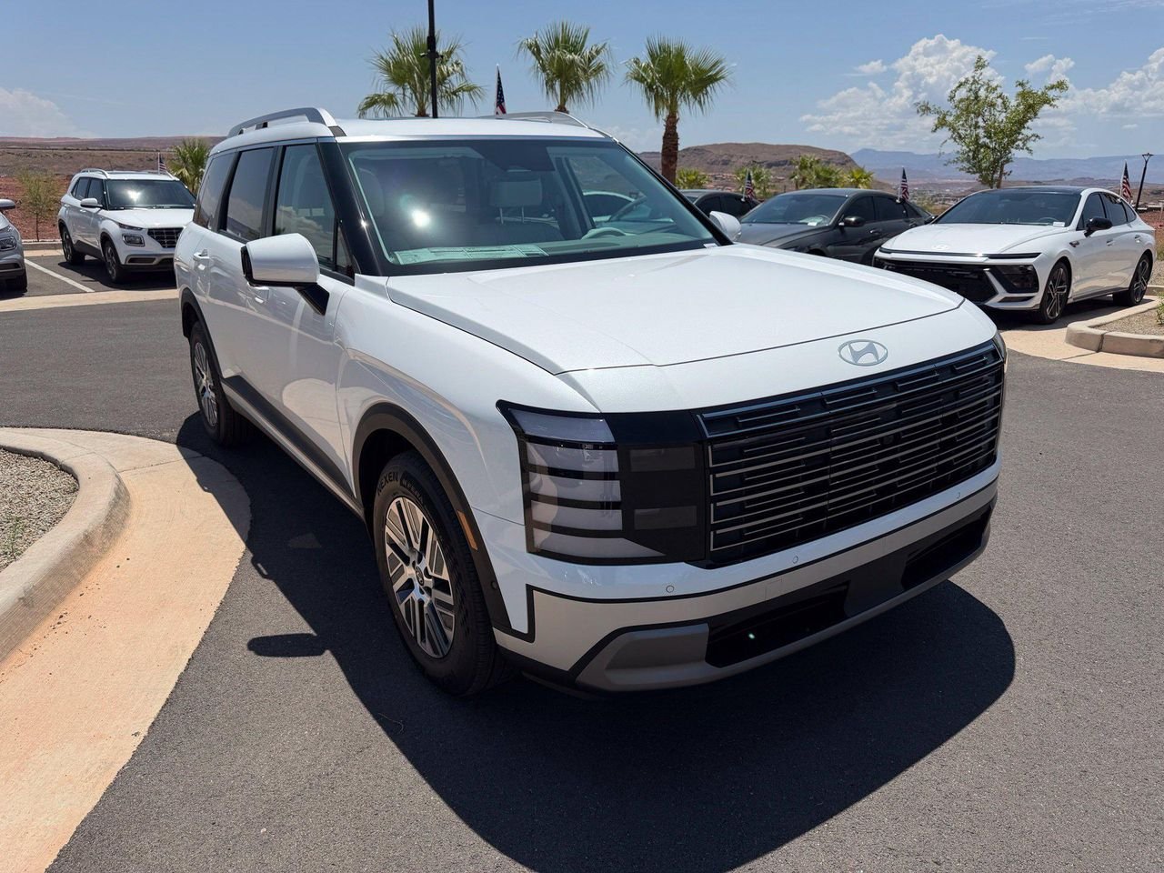 New 2026 White Hyundai SEL Premium image 3