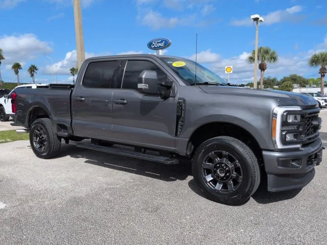 Certified Used 2023 Gray Metallic Ford Lariat image 2