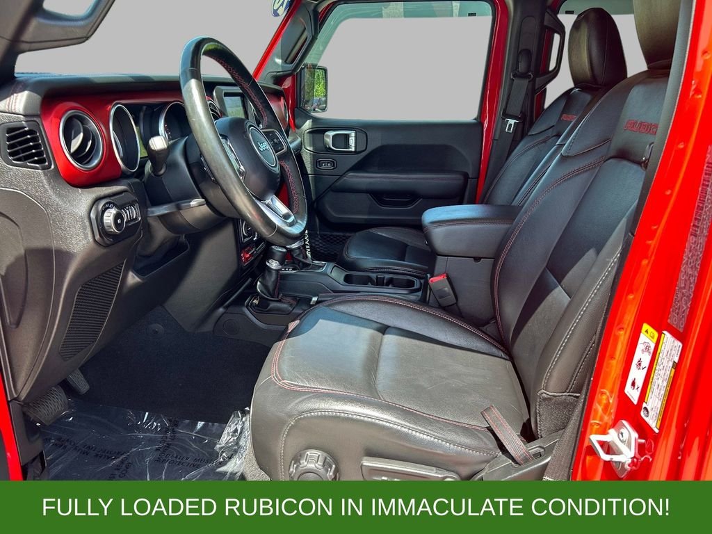 Used 2020 Red Jeep Unlimited Rubicon image 17
