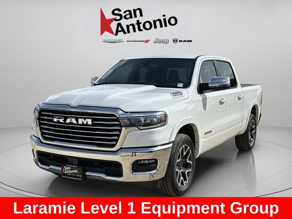 New 2026 Bright White Clear-Coat Exterior Paint RAM Laramie image 4