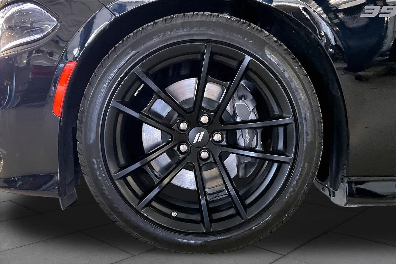 Used 2023 Pitch Black Clearcoat Dodge Scat Pack image 19