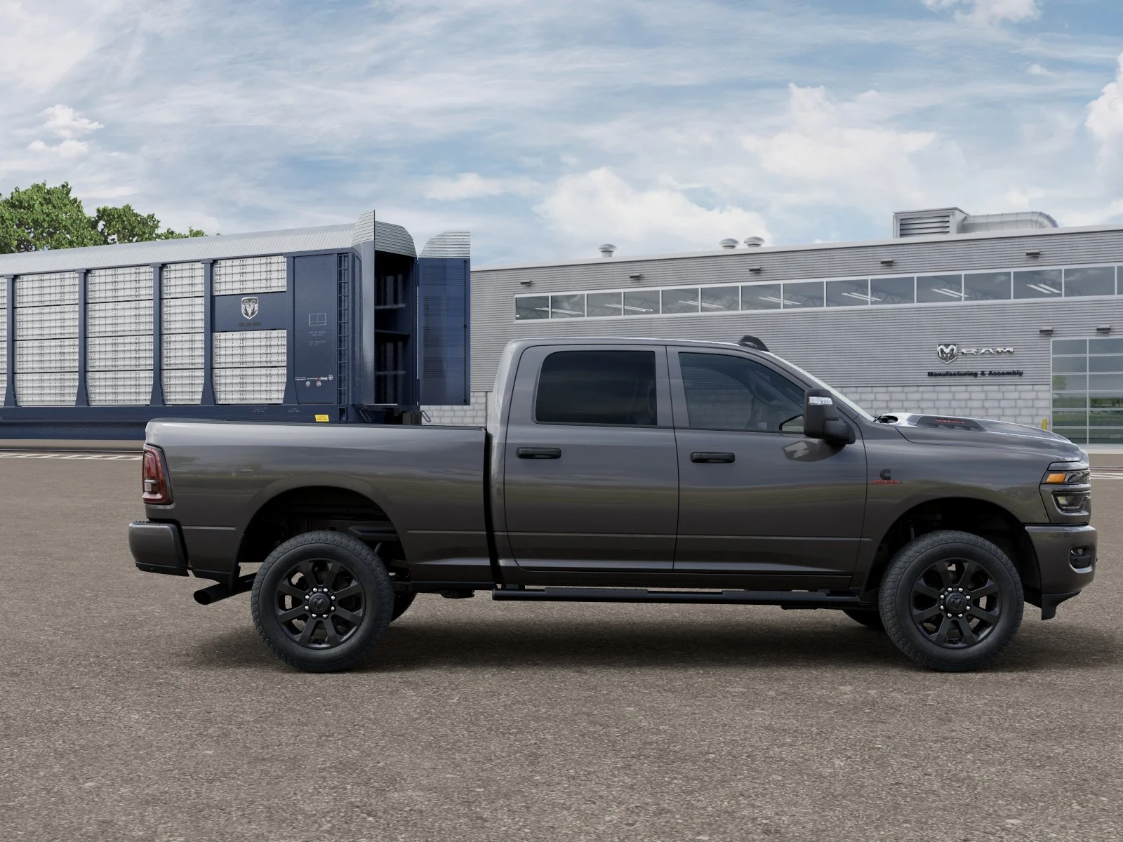 New 2027 Granite Crystal Metallic Clear-Coat Exterior Paint RAM Black Express image 12