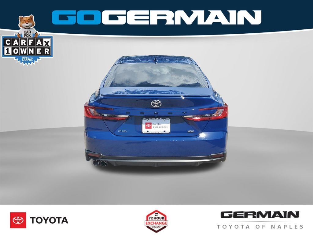 Certified Used 2025 Blue Toyota SE image 10