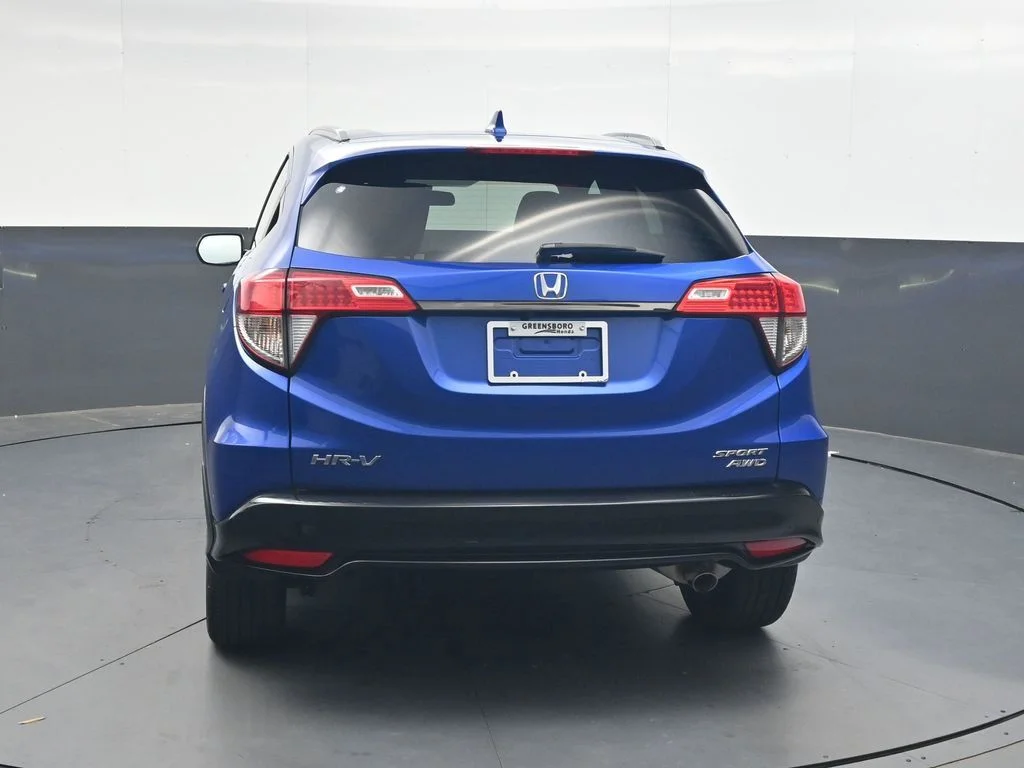 Certified Used 2021 Aegean Blue Metallic Honda Sport image 5