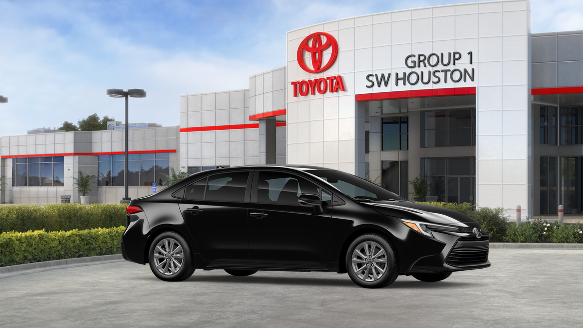 New 2026 Midnight Black Metallic Toyota Hybrid XLE image 13
