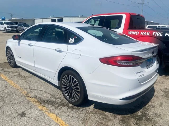 Used 2018 Oxford White Ford Titanium image 5
