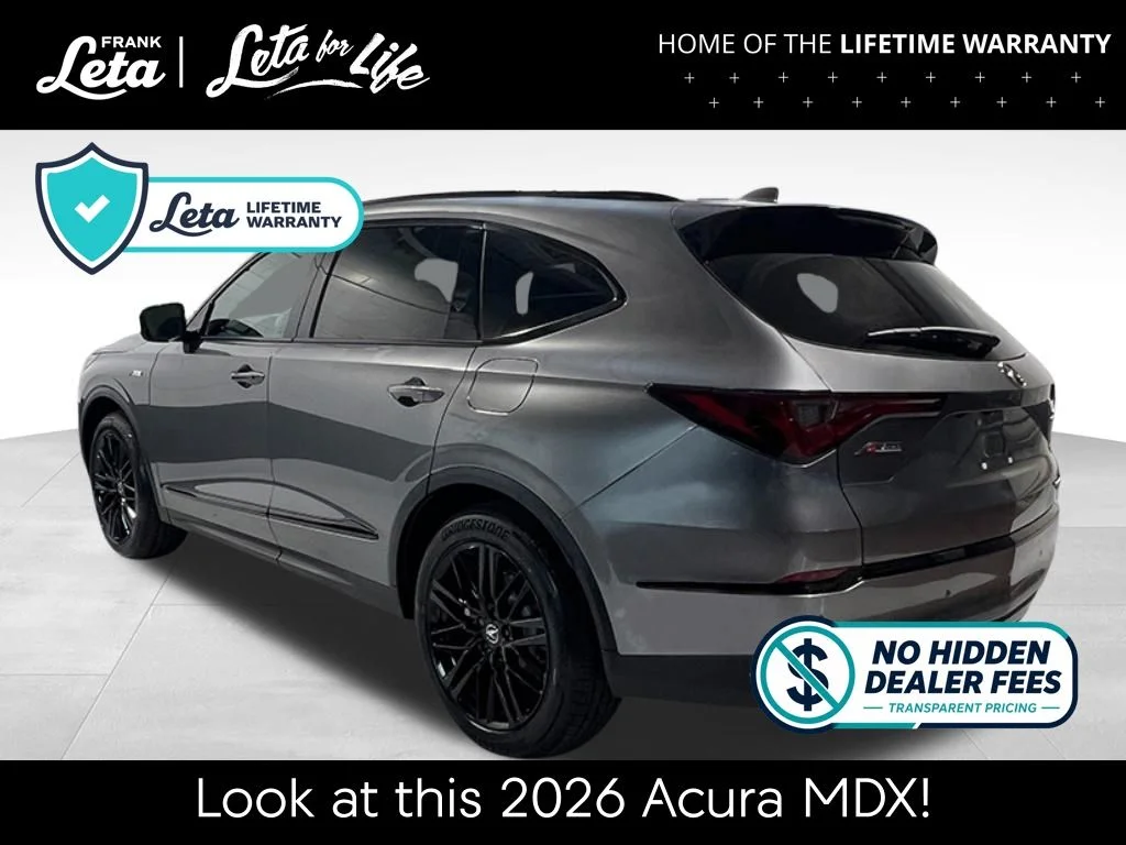 New 2026 Black Acura A-Spec Advance Package image 3