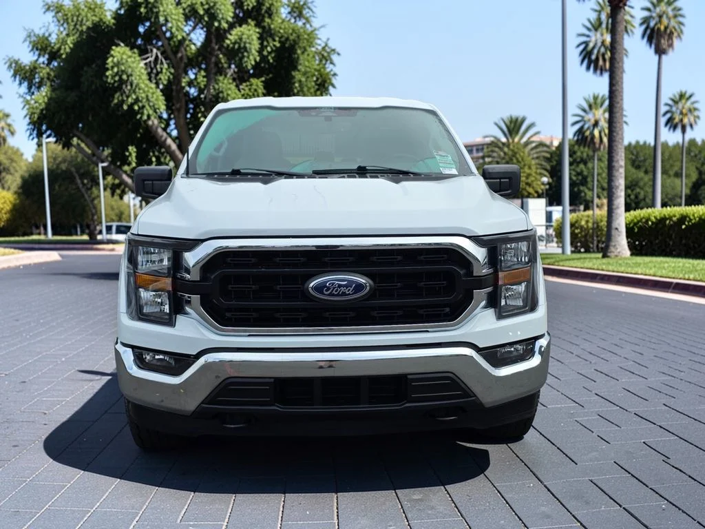 Used 2023 White Ford XLT image 3