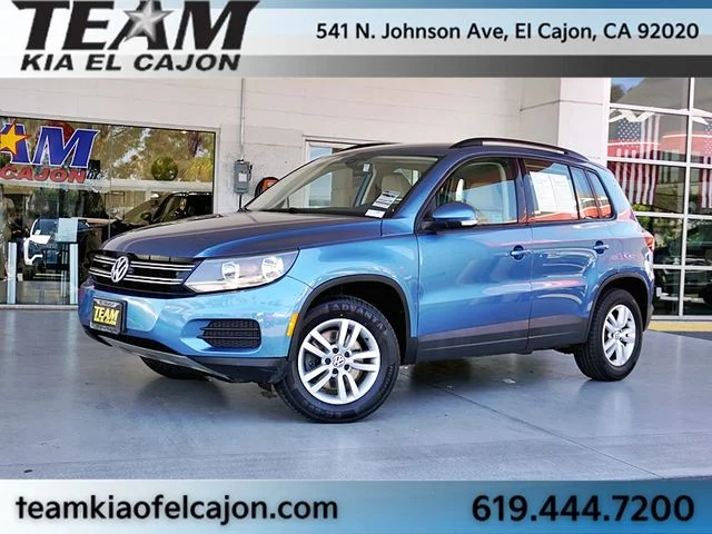 Used 2017 Volkswagen Tiguan S with VIN WVGAV7AX5HK025787 for sale in El Cajon, CA